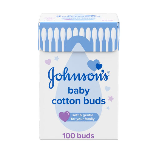 Johnson's Baby Cotton Buds 100 Pieces 100s × 12