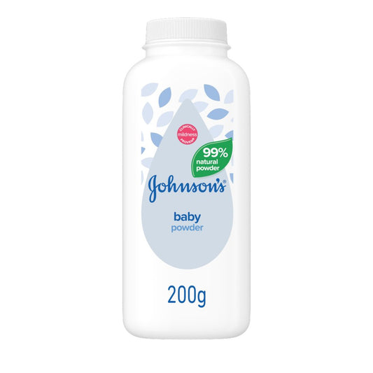 Johnson's Baby Powder Natural Cornstarch 200g x 6