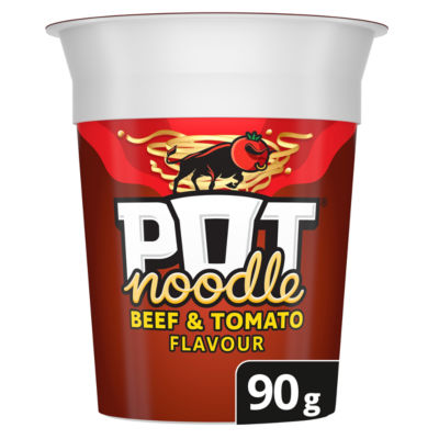 Pot Noodle Standard Pot Beef & Tomato 90 g x 12