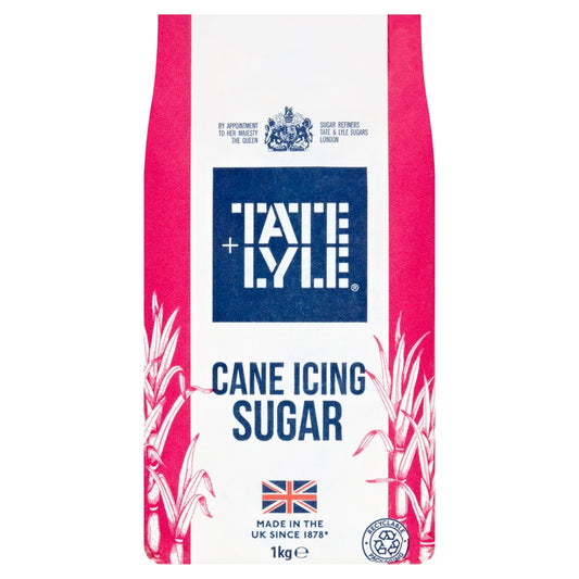 Tate & Lyle Cane Icing Sugar 1kg × 10