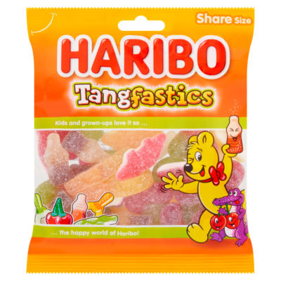 Haribo Tangfastics Bag 175g x 12