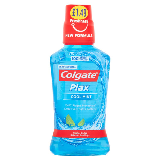 Colgate Plax Cool Mint 250ml  x 6