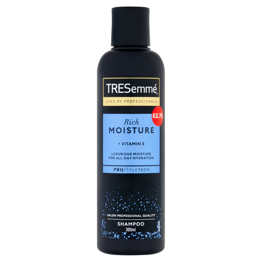 Tresemmé Rich Moisture Shampoo 300ml × 6