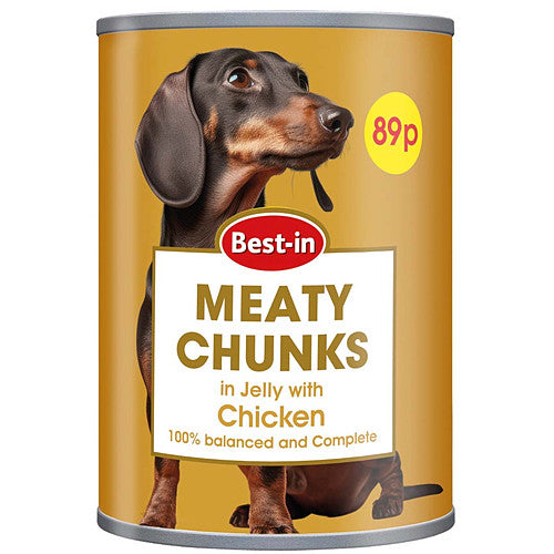 Bestin Dog Food Chicken 400g × 12