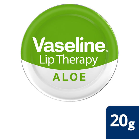 Vaseline Lip Therapy Lip Tin Aloe Vera 20g x 12