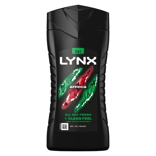 Lynx Body Wash Africa 225 ml x 6