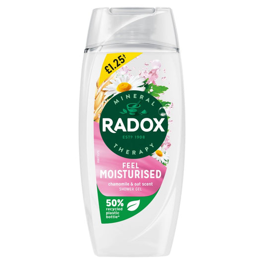 Radox Mineral Therapy Shower Gel Feel Moisturised 225 ml x 12
