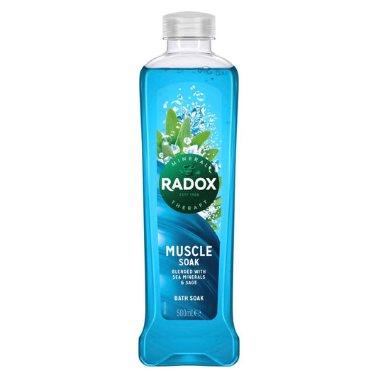 Radox Mineral Therapy Bath Soak Muscle Soak 500 ml x 6