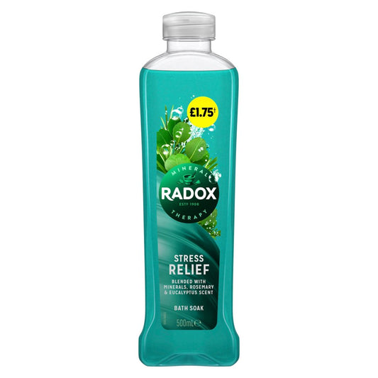 Radox Mineral Therapy Bath Soak Stress Relief 500 ml x 6