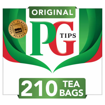 Original PG Tips Tea BagsRainforest Alliance Certified, 4 x 210 Pack