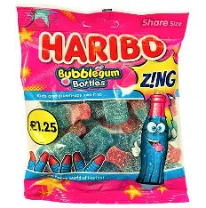 HARIBO Bubblegum Bottles  140g × 12