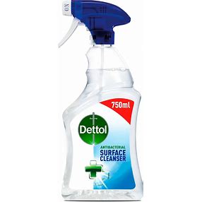Dettol Antibacterial Surface Cleanser 750ml x 6