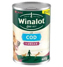 Winalot with Cod in Jelly 400g x 12