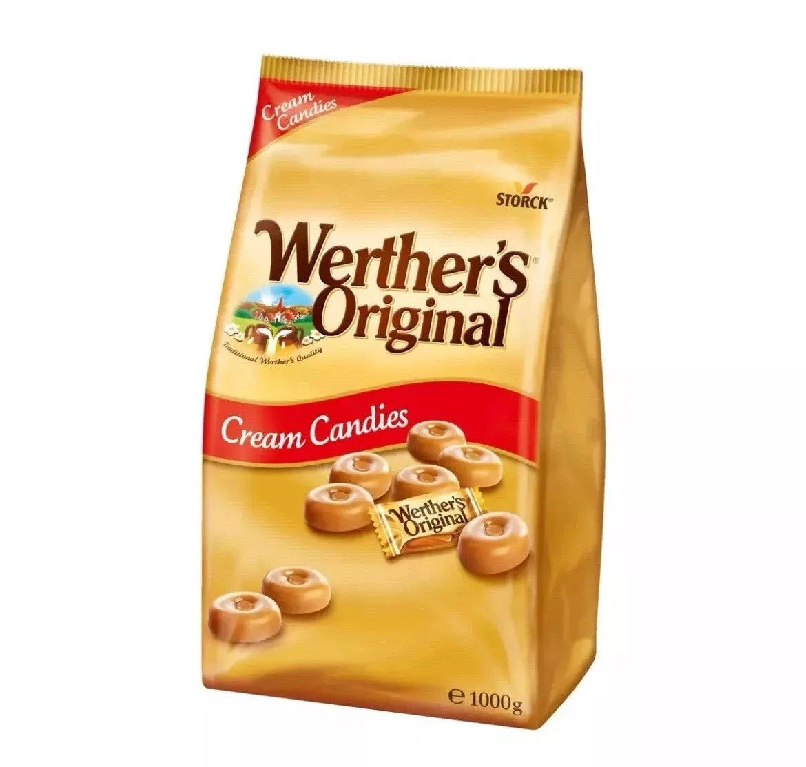 Werthers Original Candy Cream Candies Sweets 1kg HUGE BIG Bag
