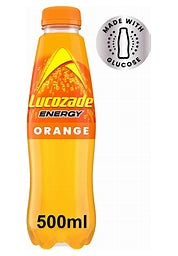 Lucozade Energy Drink Orange 500ml