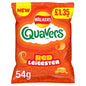 Walkers Quavers Cheese Snacks Crisps PMP 54g x 18
