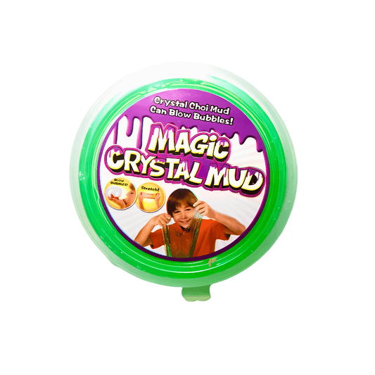 Magic Crystal Mud - Stretch & Blow Bubbles