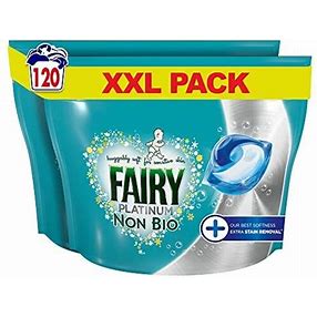 Fairy Professional Non Bio Allin1 Pods Washing Tablets, 120 washes