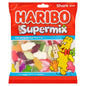 HARIBO Supermix Fruit & Milk Flavoured Jelly & Foam Sweets Sharing Bag 154g x 12