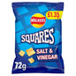 Walkers Squares risps 72g x 18