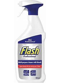 Flash Professional Multi-Purpose Cleaner With Bleach 750ml × 10