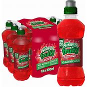 Simply Fruity straberry Juice Drink Bottles 330ml - Case of 12